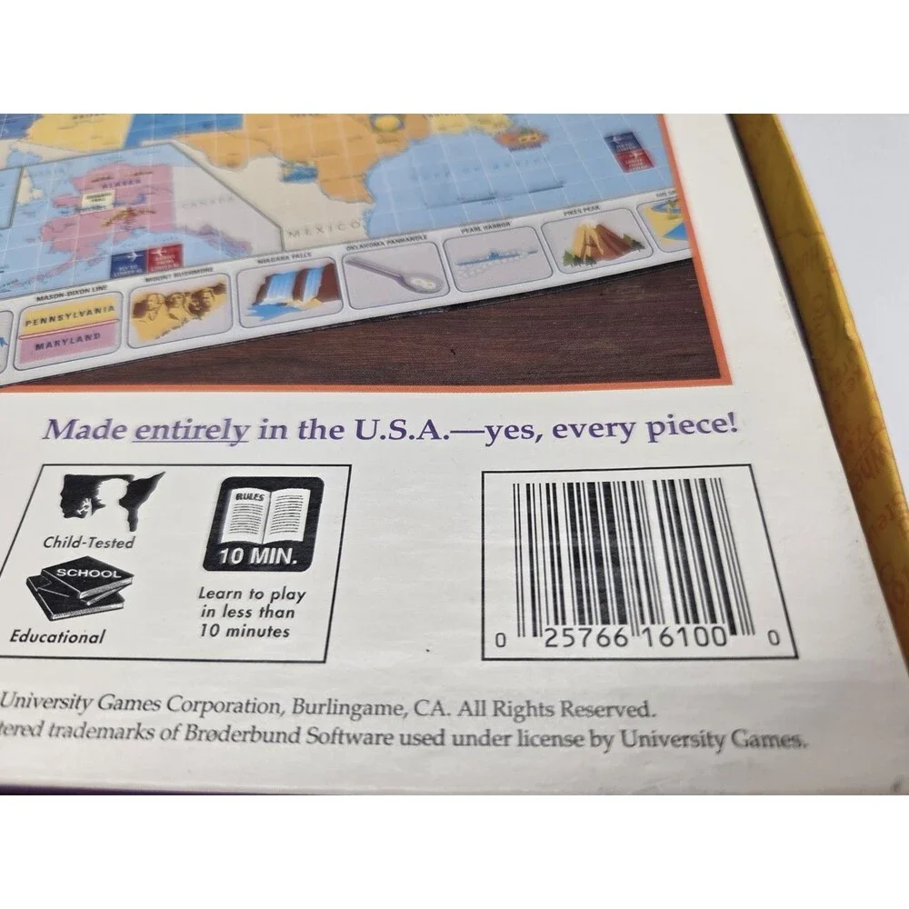 Where in the USA is Carmen Sandiego? The Mystery Geography Board Game Complete